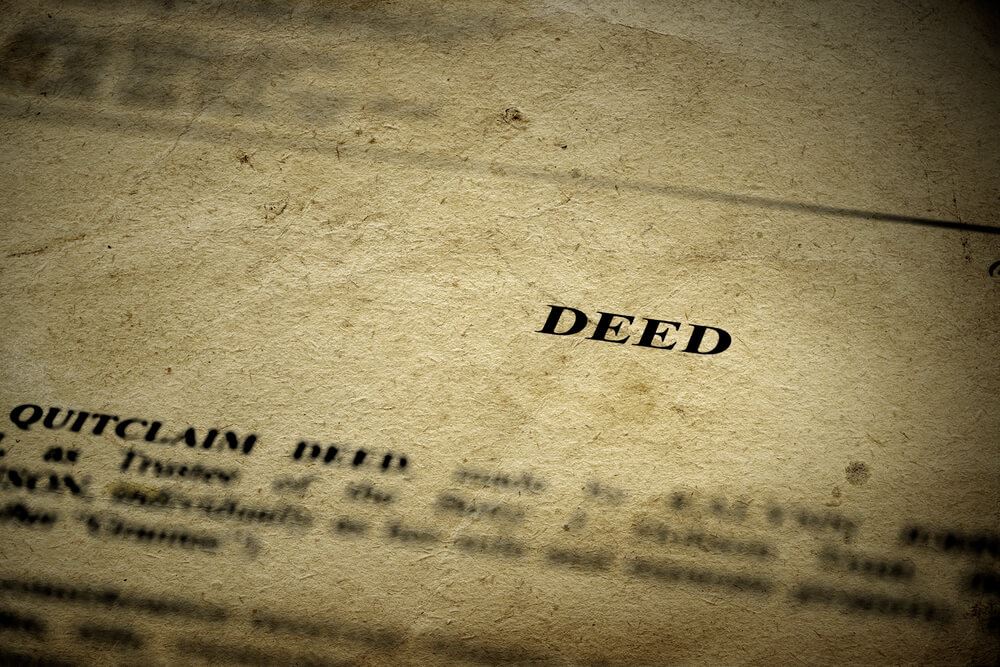 How Many Types Of Title Deeds Are There